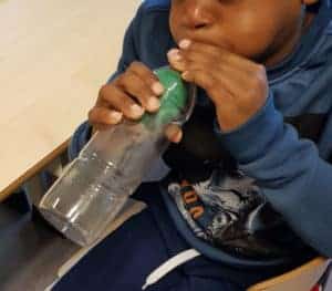 ballon in fles