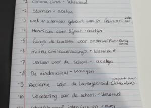 Junior Campus OOL project Redactieraad - onderzoekend en ontwerpend leren